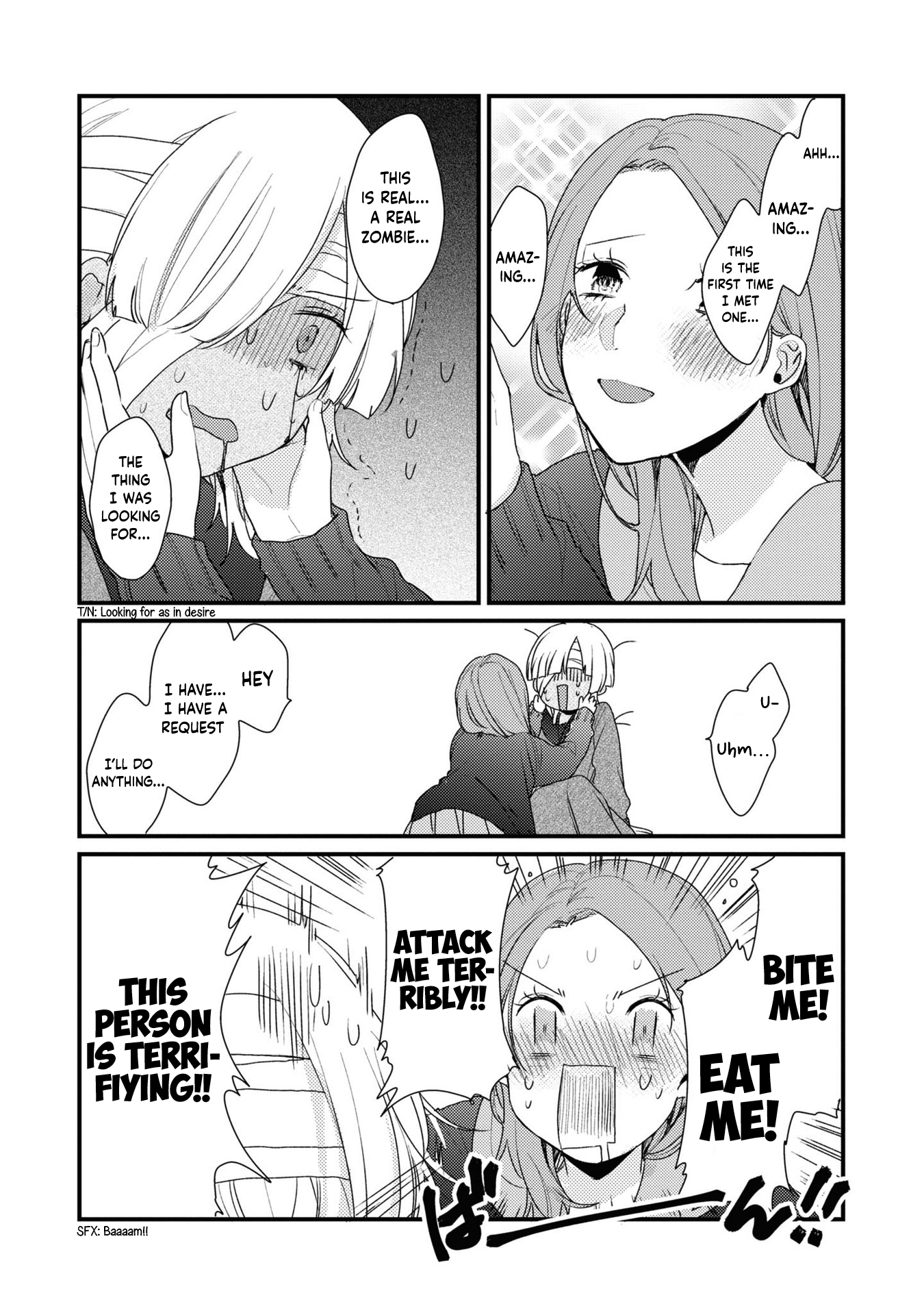 My first love childhood friend is back as a zombie!? Chapter 4 13